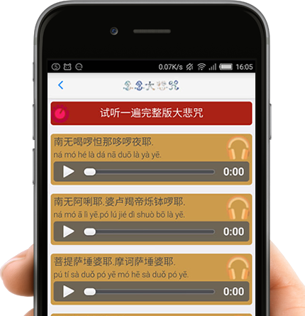 念念大悲咒截图